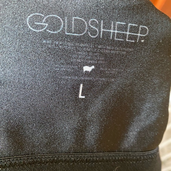 Goldsheep for CycleBar sports bra, black, large, very gently used no flaws - Picture 5 of 5